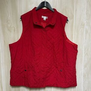 CJ Banks Red Vest